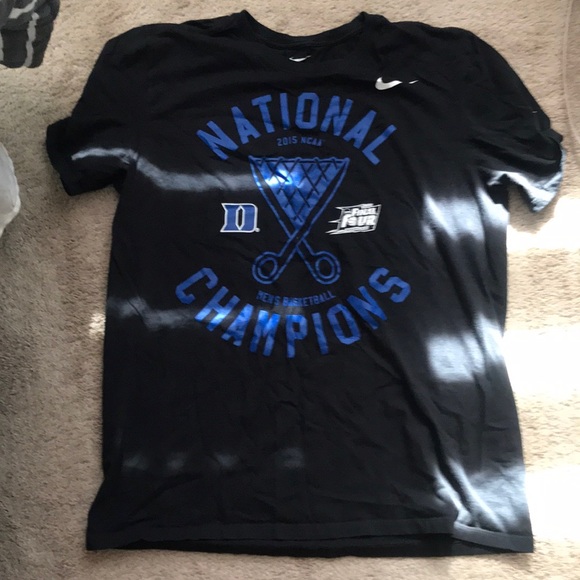 duke championship t shirt 2015